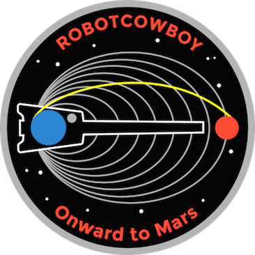 Onward to Mars mission patch